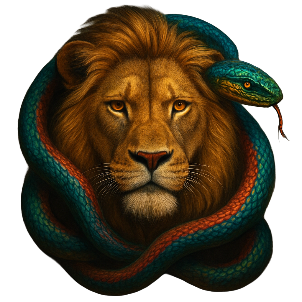 Lion and Serpent Logo